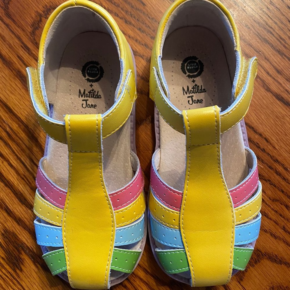 Livie and Luca Matilda Jane Rainbow Mary Janes